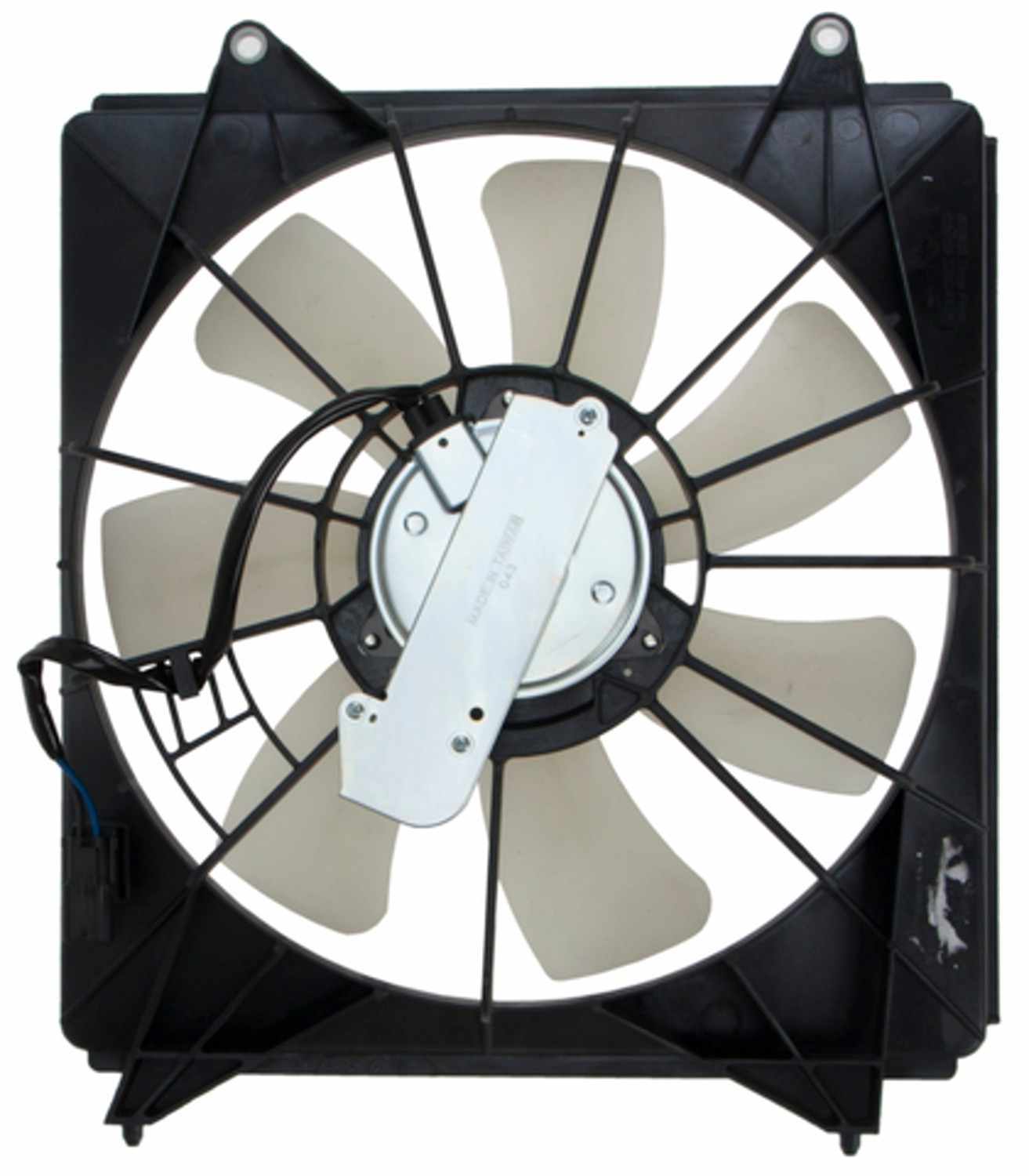 Back View of Right A/C Condenser Fan Assembly FOUR SEASONS 76340