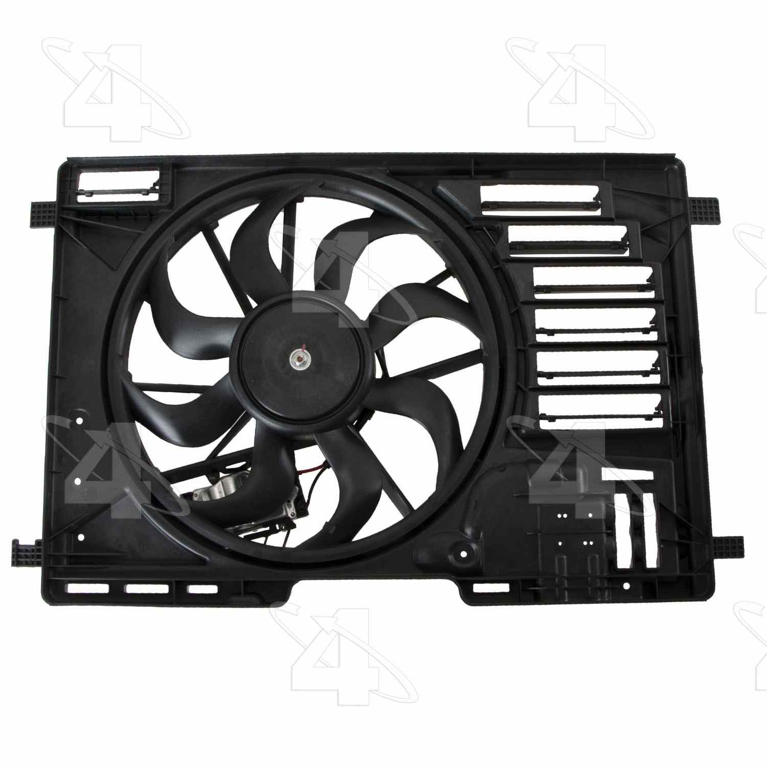 Front View of Engine Cooling Fan Assembly FOUR SEASONS 76368