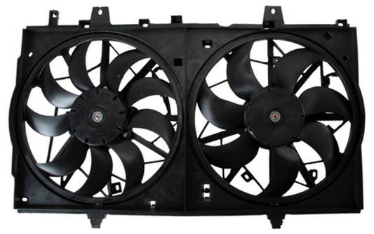 Angle View of Engine Cooling Fan Assembly FOUR SEASONS 76386