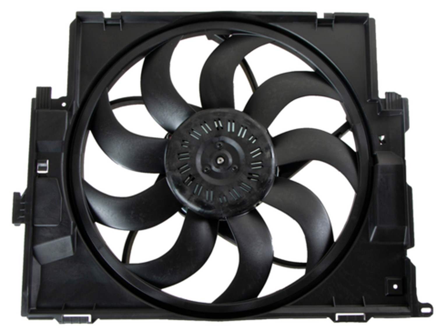 Angle View of Engine Cooling Fan Assembly FOUR SEASONS 76391