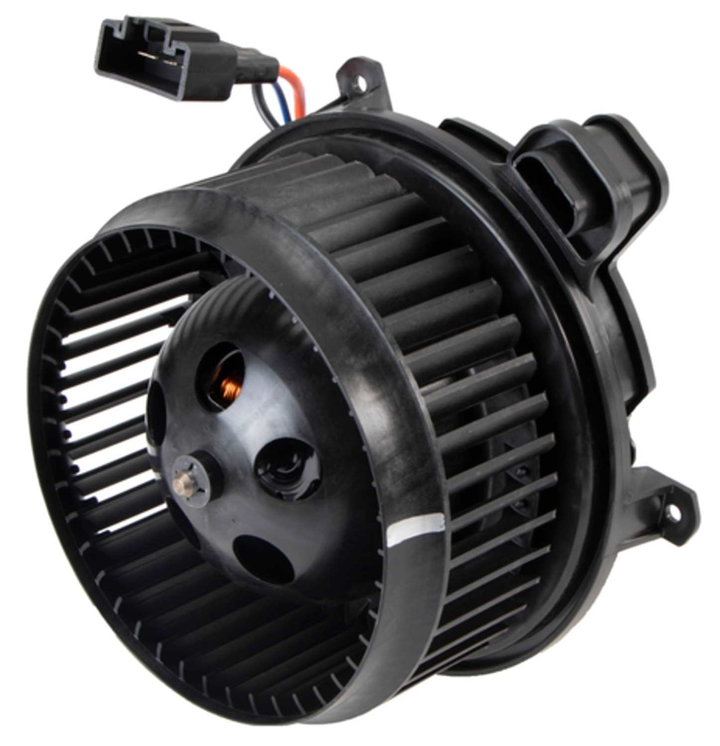 Angle View of Front HVAC Blower Motor FOUR SEASONS 76500