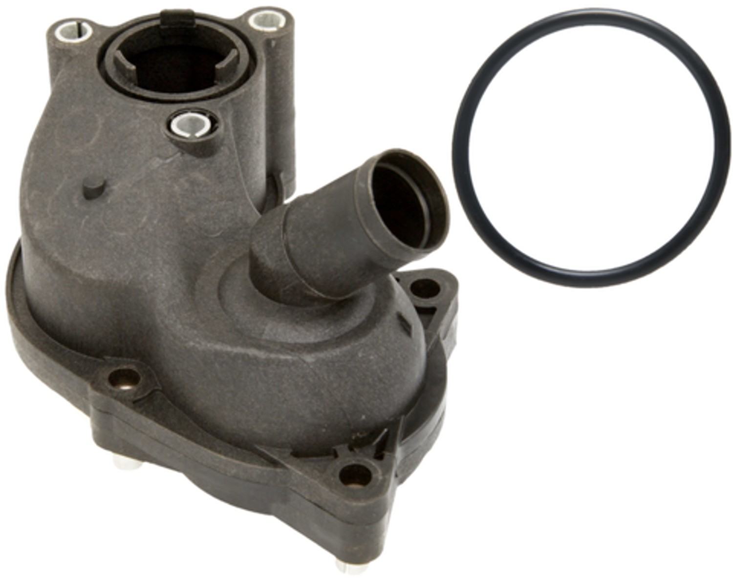 Angle View of Engine Coolant Thermostat Housing FOUR SEASONS 85139