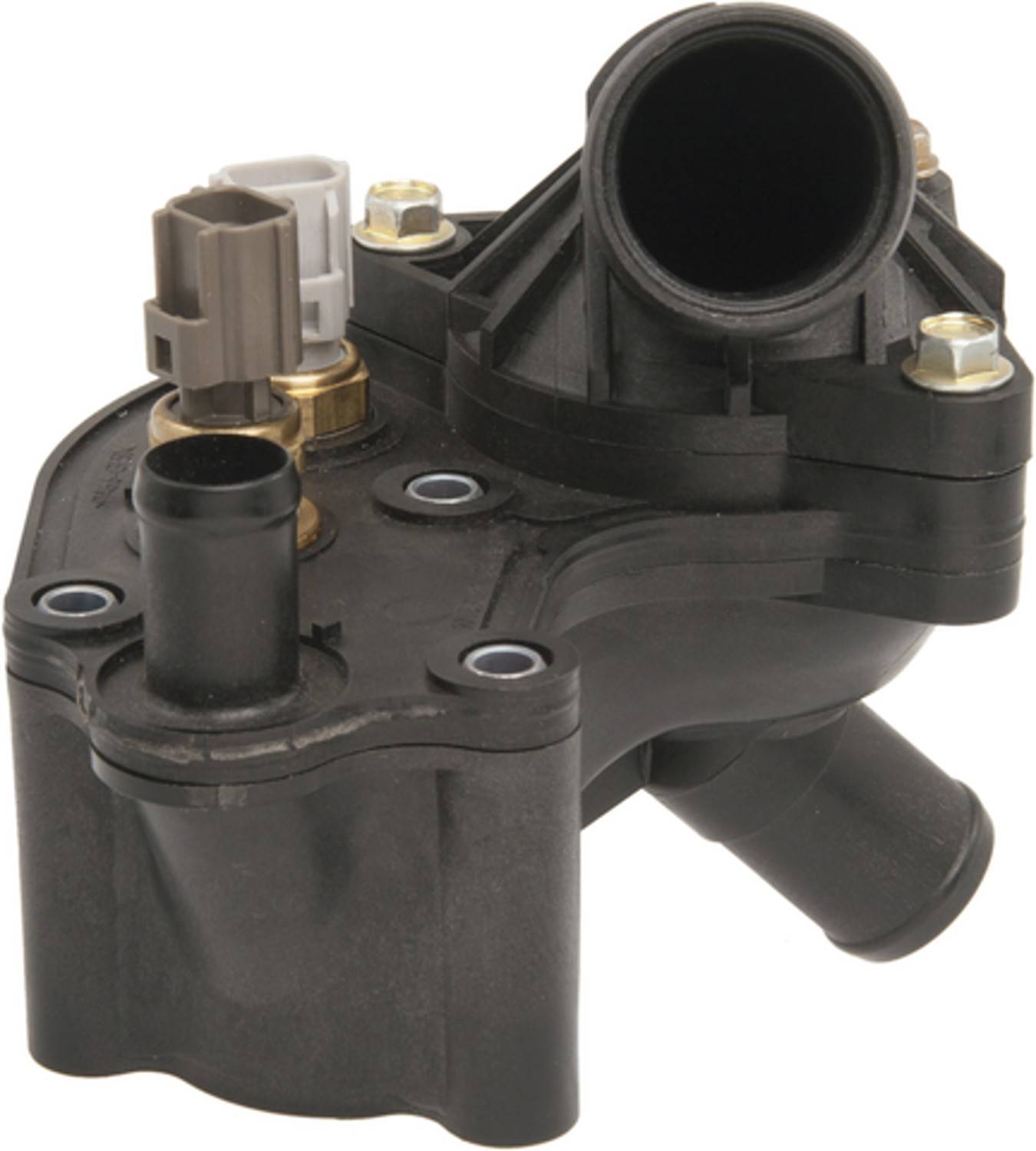 Front View of Engine Coolant Water Outlet Housing Kit FOUR SEASONS 85331