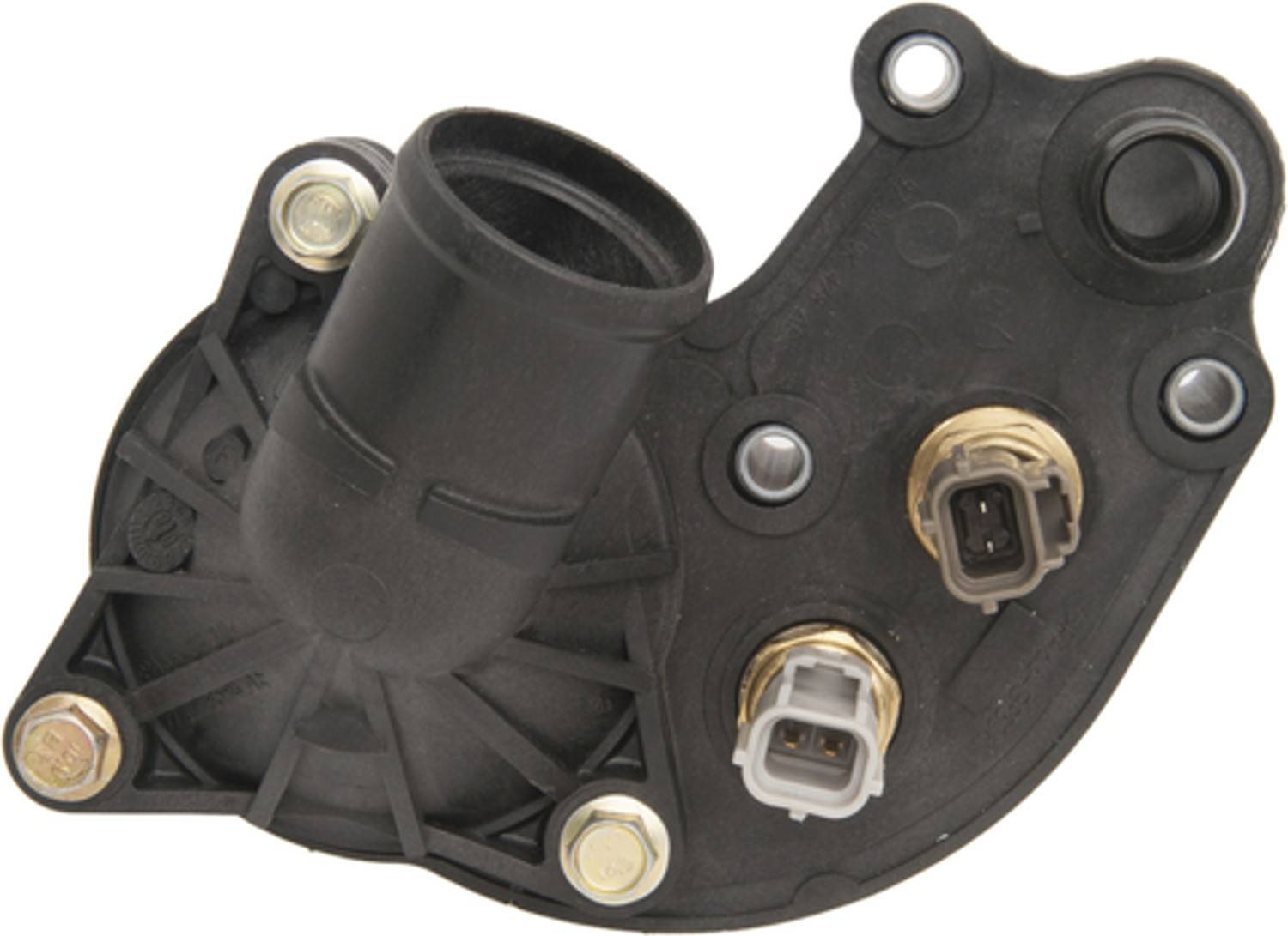 Top View of Engine Coolant Water Outlet Housing Kit FOUR SEASONS 85331