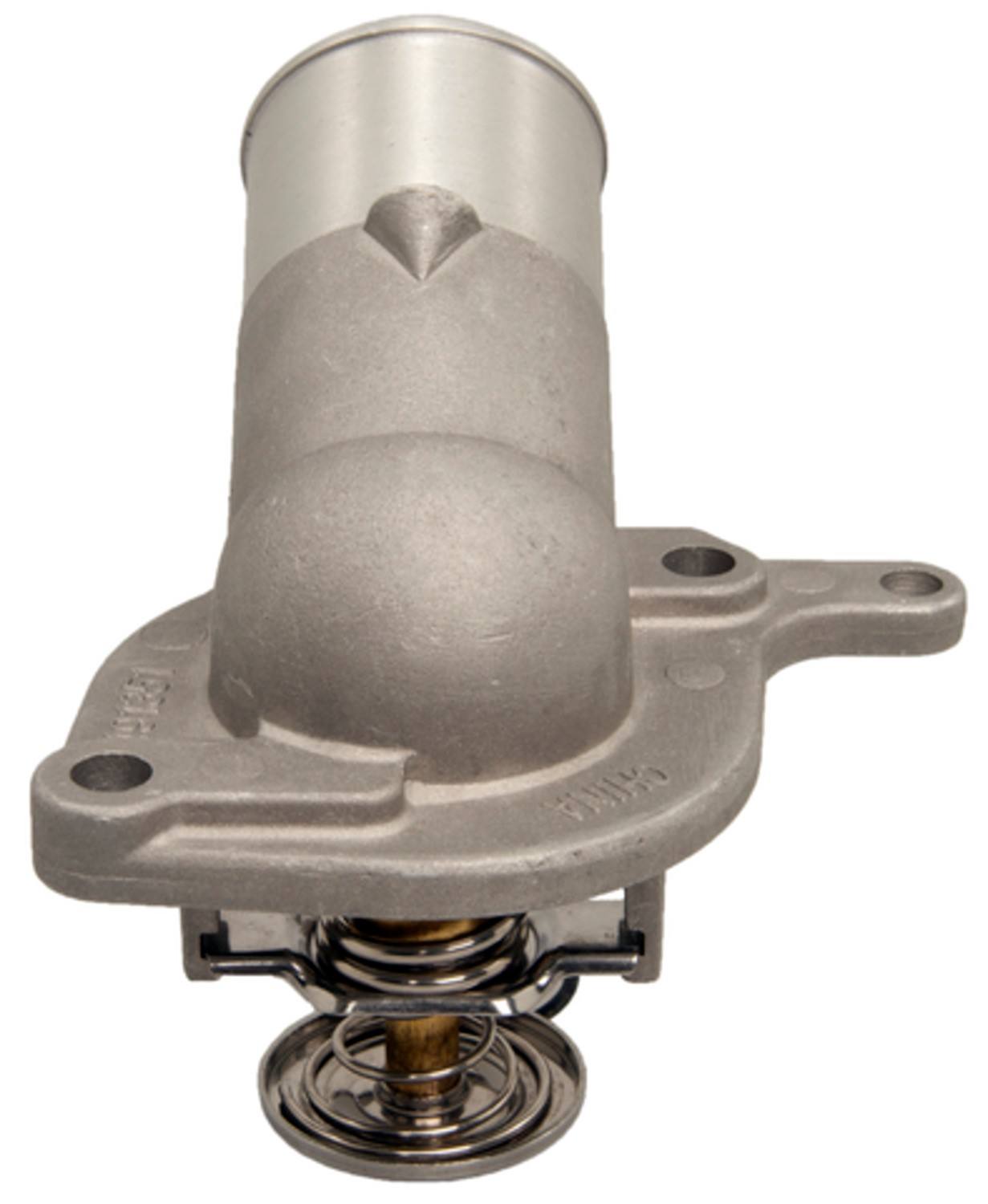 Front View of Engine Coolant Thermostat / Water Outlet Assembly FOUR SEASONS 85580