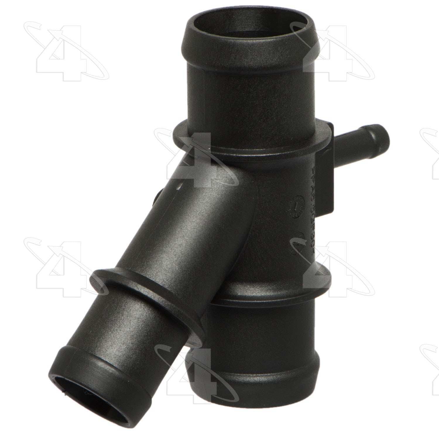 Front View of Radiator Coolant Hose Connector FOUR SEASONS 86050