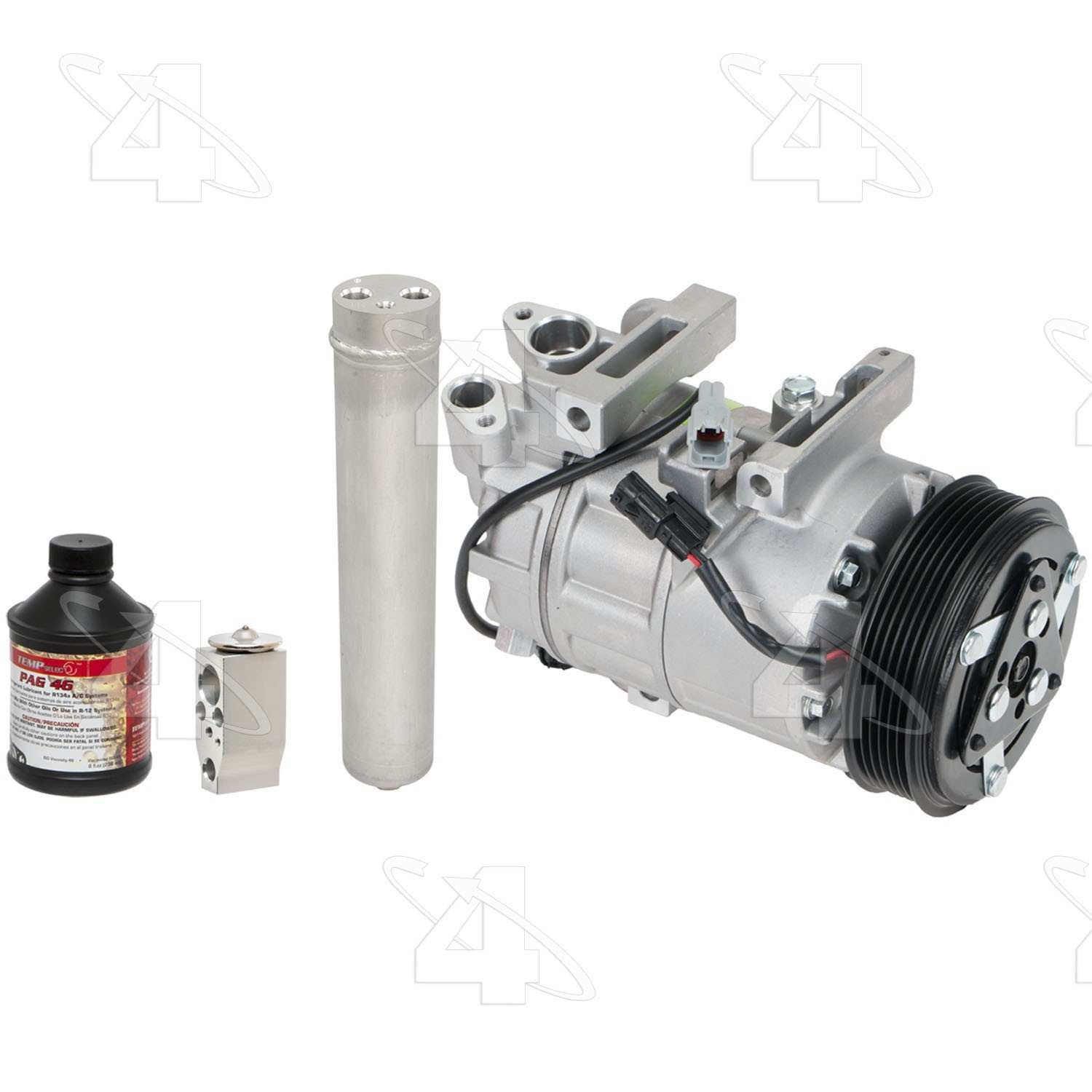 Kit View of A/C Compressor and Component Kit FOUR SEASONS 8685NK