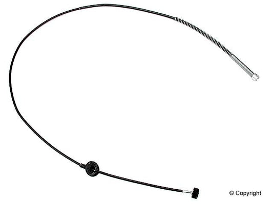 Front View of Speedometer Cable GEMO 1234490