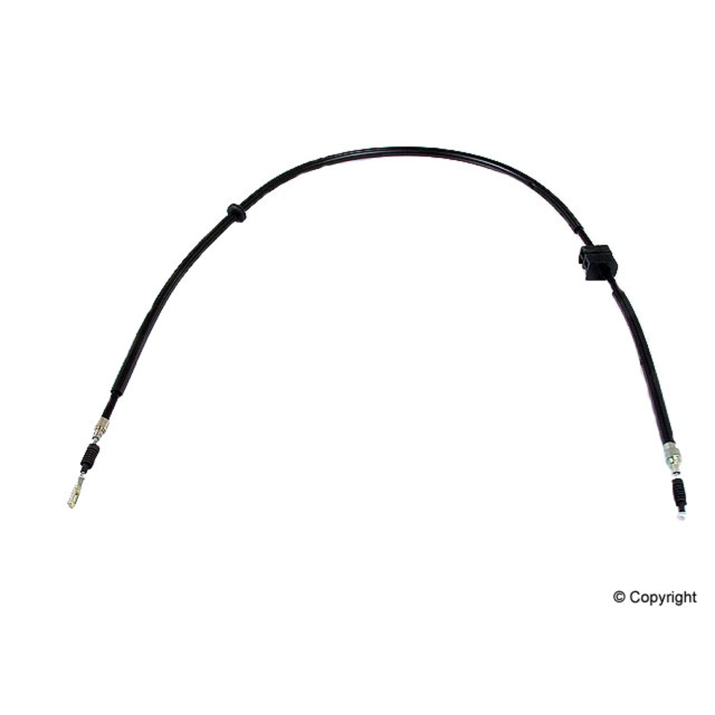 Front View of Parking Brake Cable GEMO 402.248