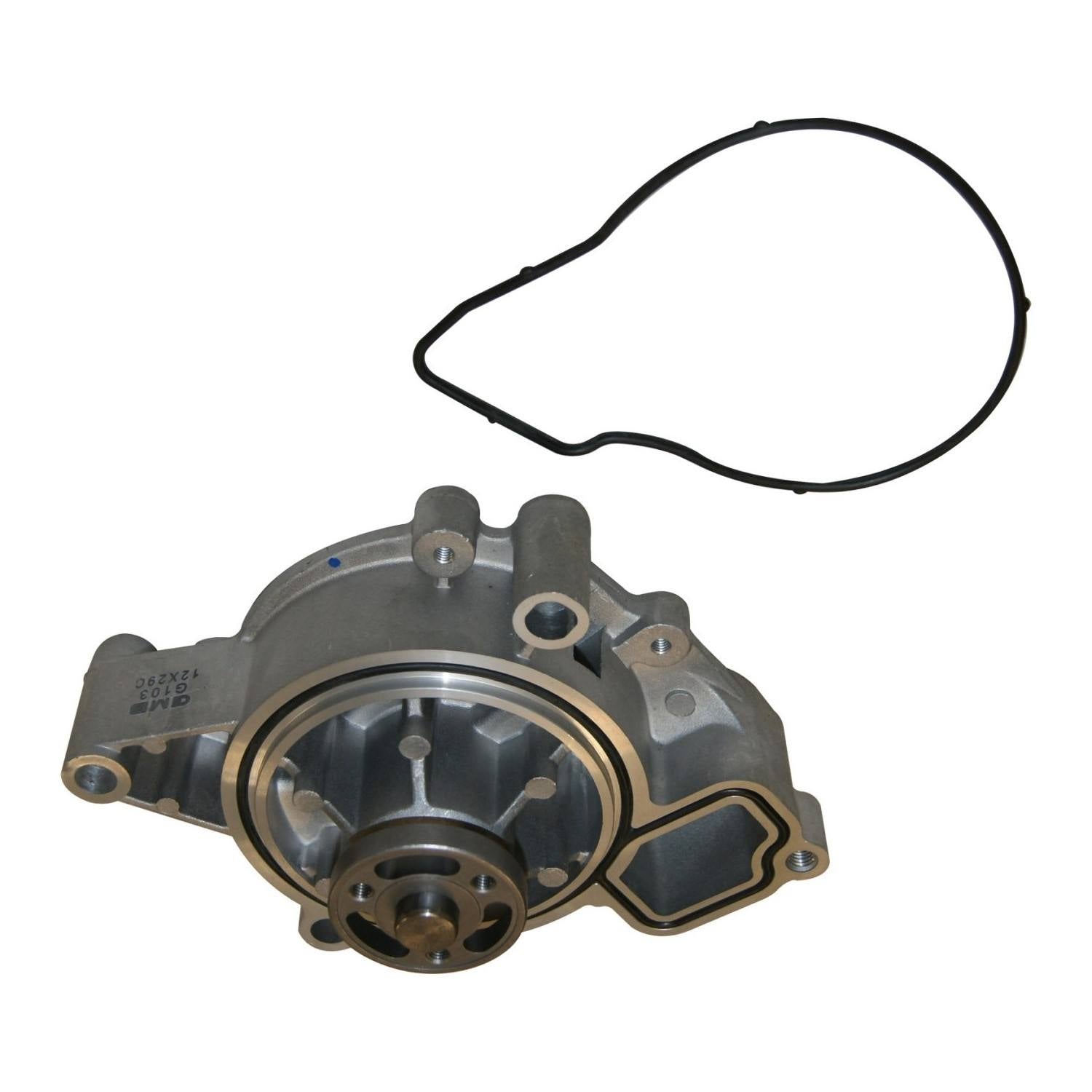 Angle View of Engine Water Pump GMB 130-7350