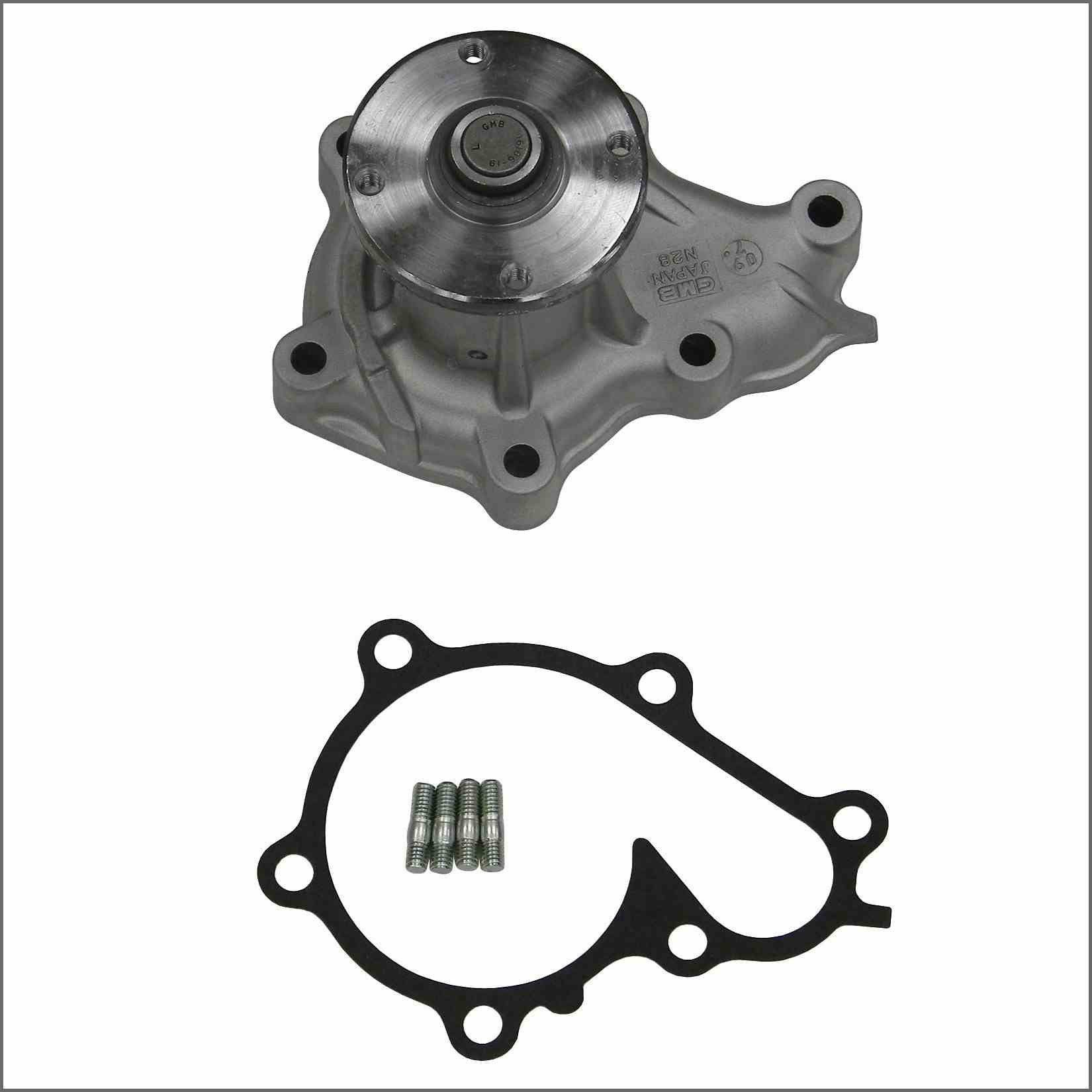 Top View of Engine Water Pump GMB 150-1280