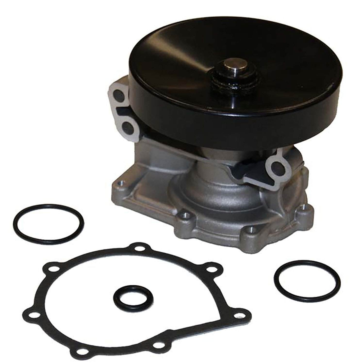 Angle View of Engine Water Pump GMB 158-2010