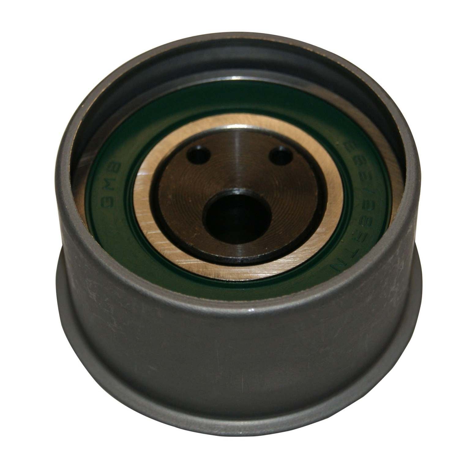 Angle View of Engine Timing Belt Tensioner Pulley GMB 448-1060