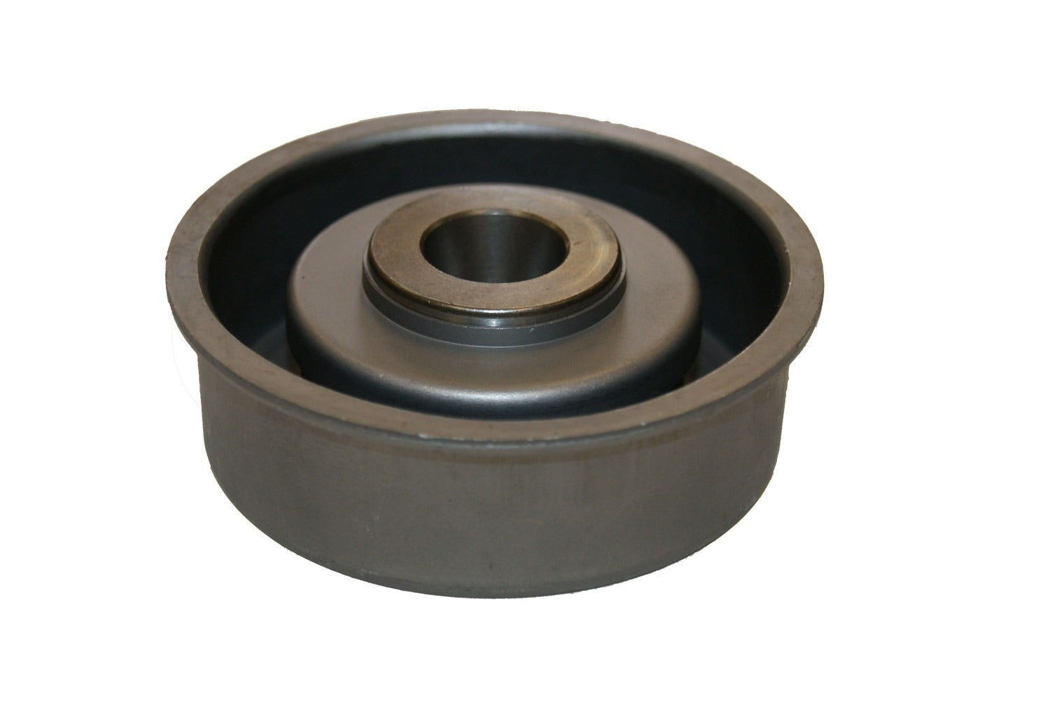 Angle View of Accessory Drive Belt Idler Pulley GMB 448-7016