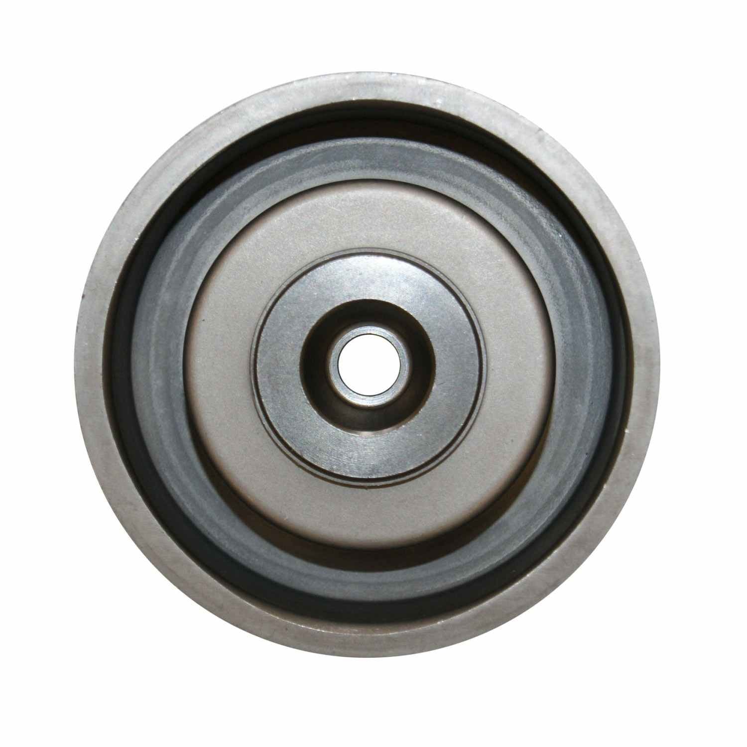 Bottom View of Accessory Drive Belt Idler Pulley GMB 448-7016