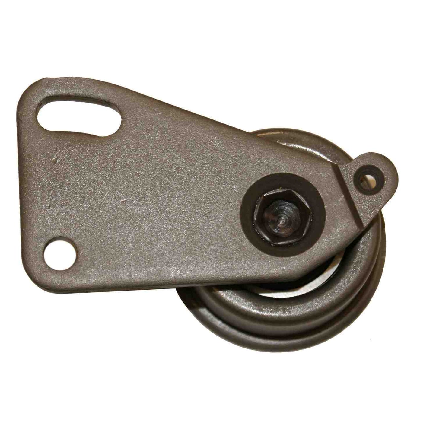 Bottom View of Left Engine Timing Belt Tensioner GMB 460-8570