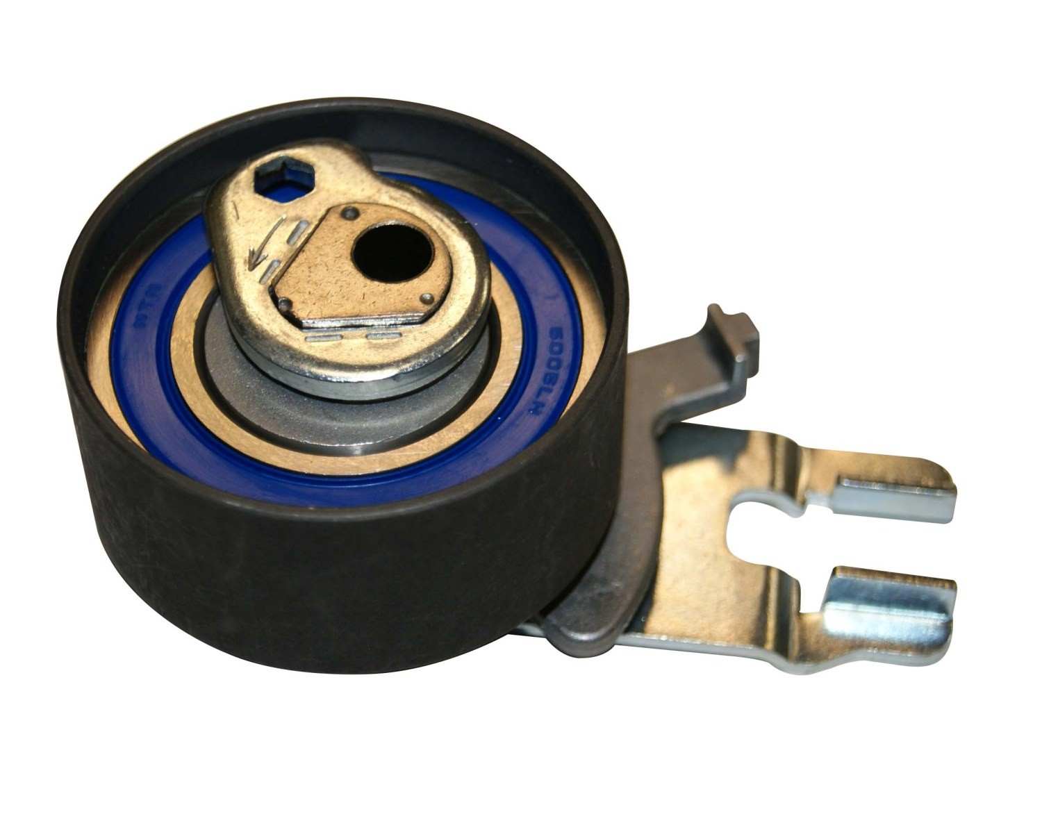 Angle View of Engine Timing Belt Tensioner GMB 490-7243