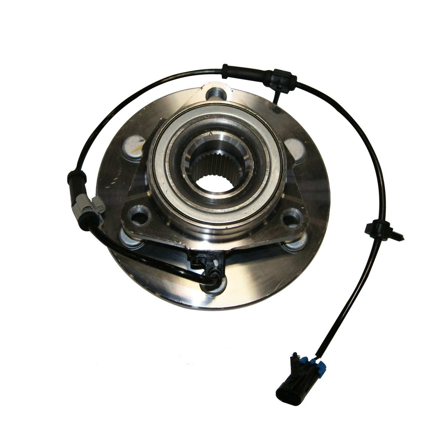 Top View of Front Wheel Bearing and Hub Assembly GMB 730-0093