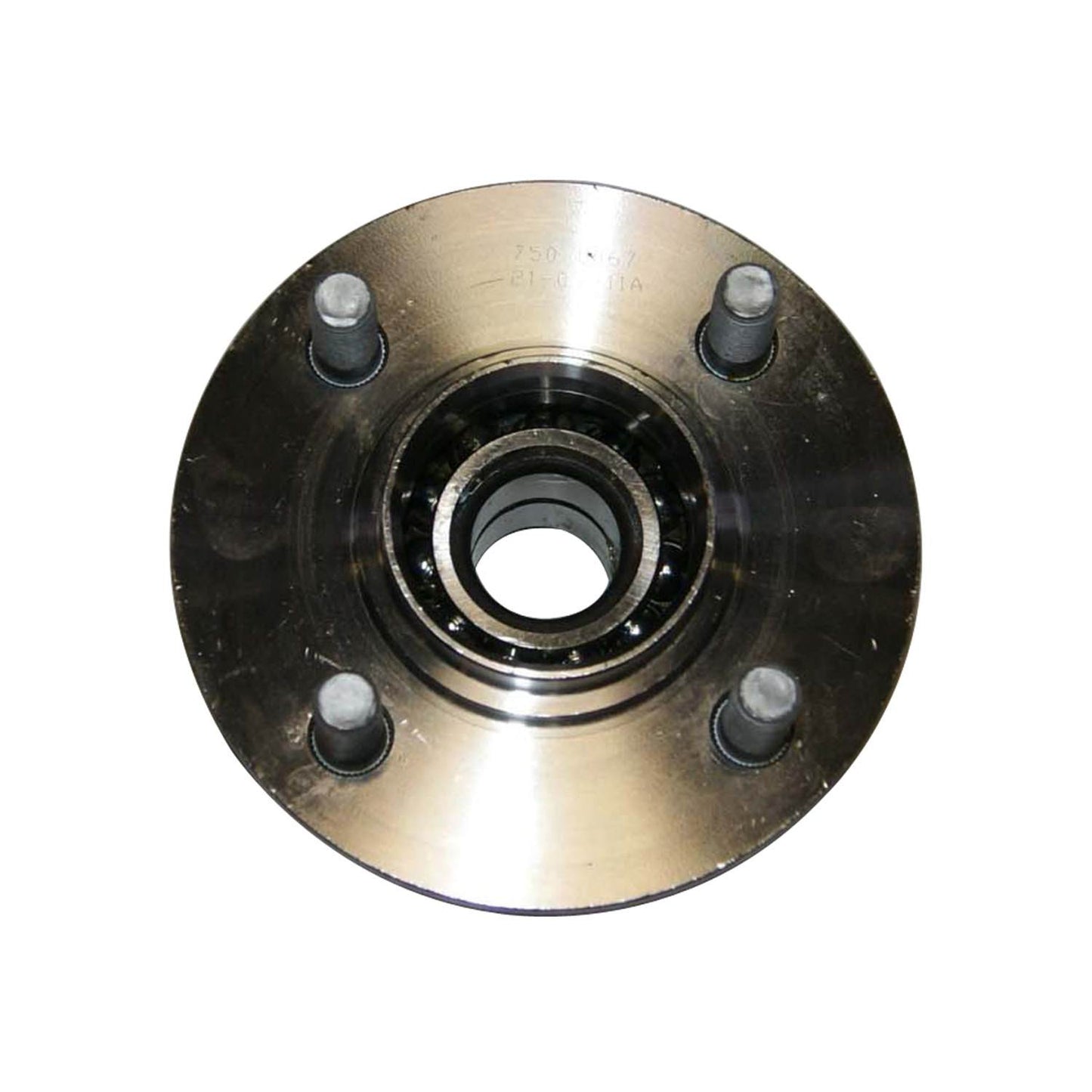 Bottom View of Rear Wheel Bearing and Hub Assembly GMB 750-0067