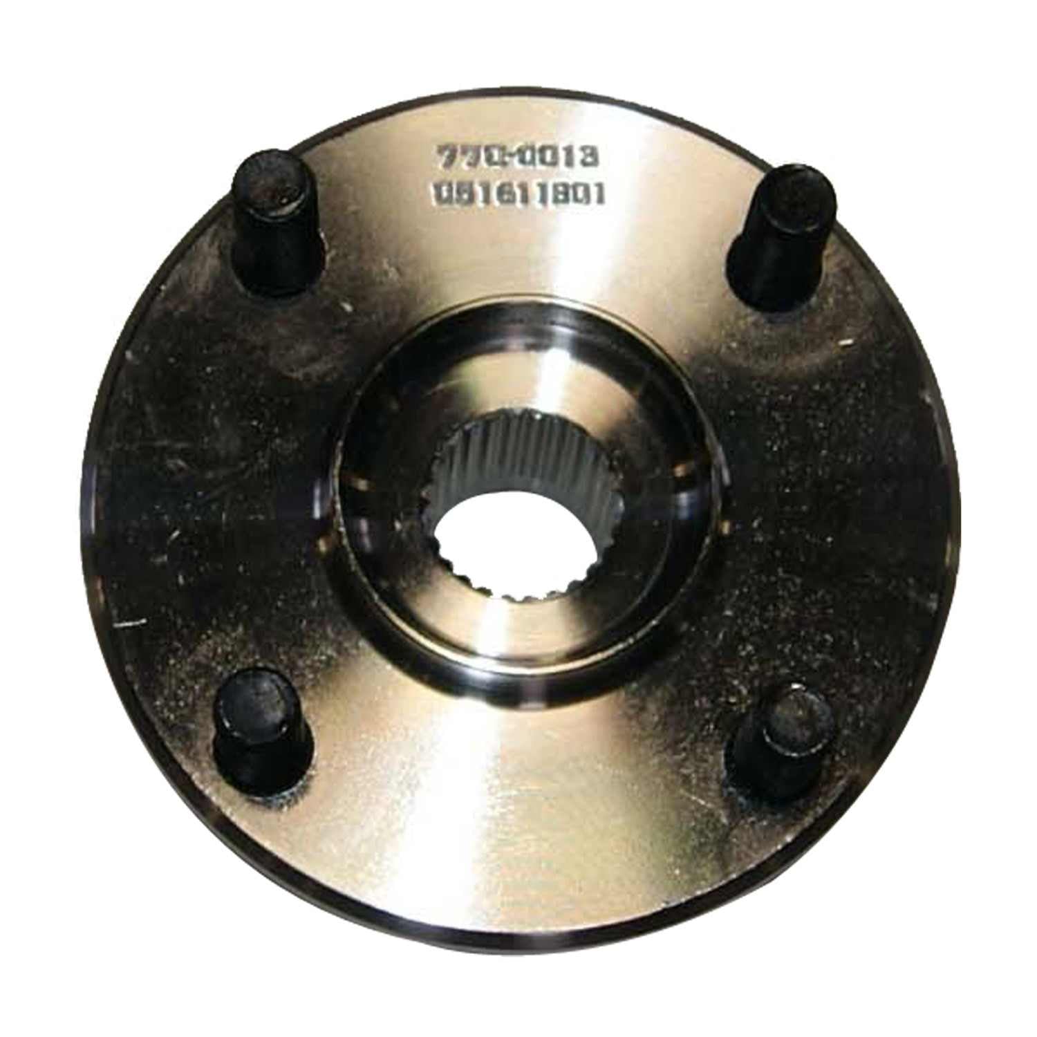 Bottom View of Front Wheel Hub Repair Kit GMB 770-0013