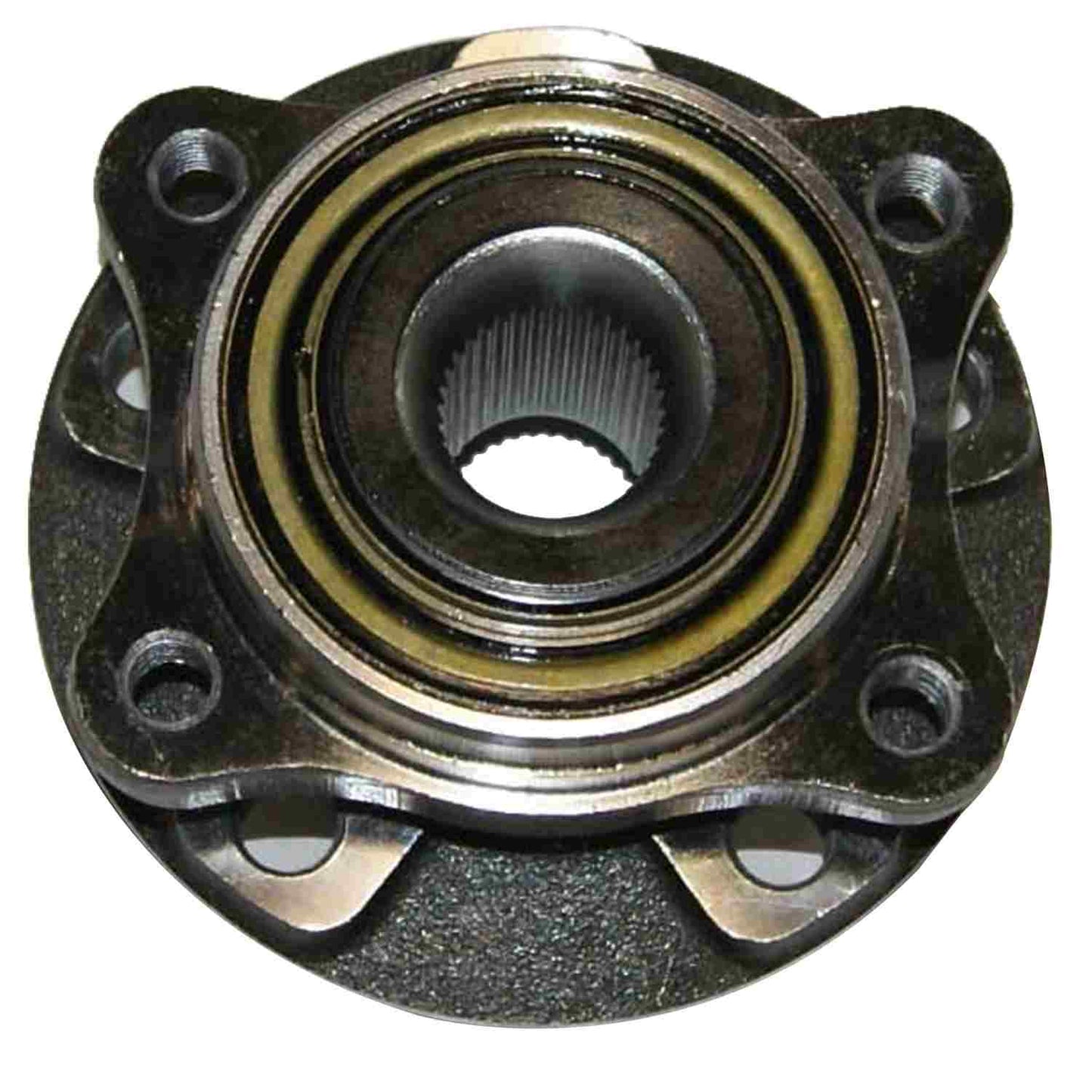 Top View of Front Wheel Bearing and Hub Assembly GMB 790-0050