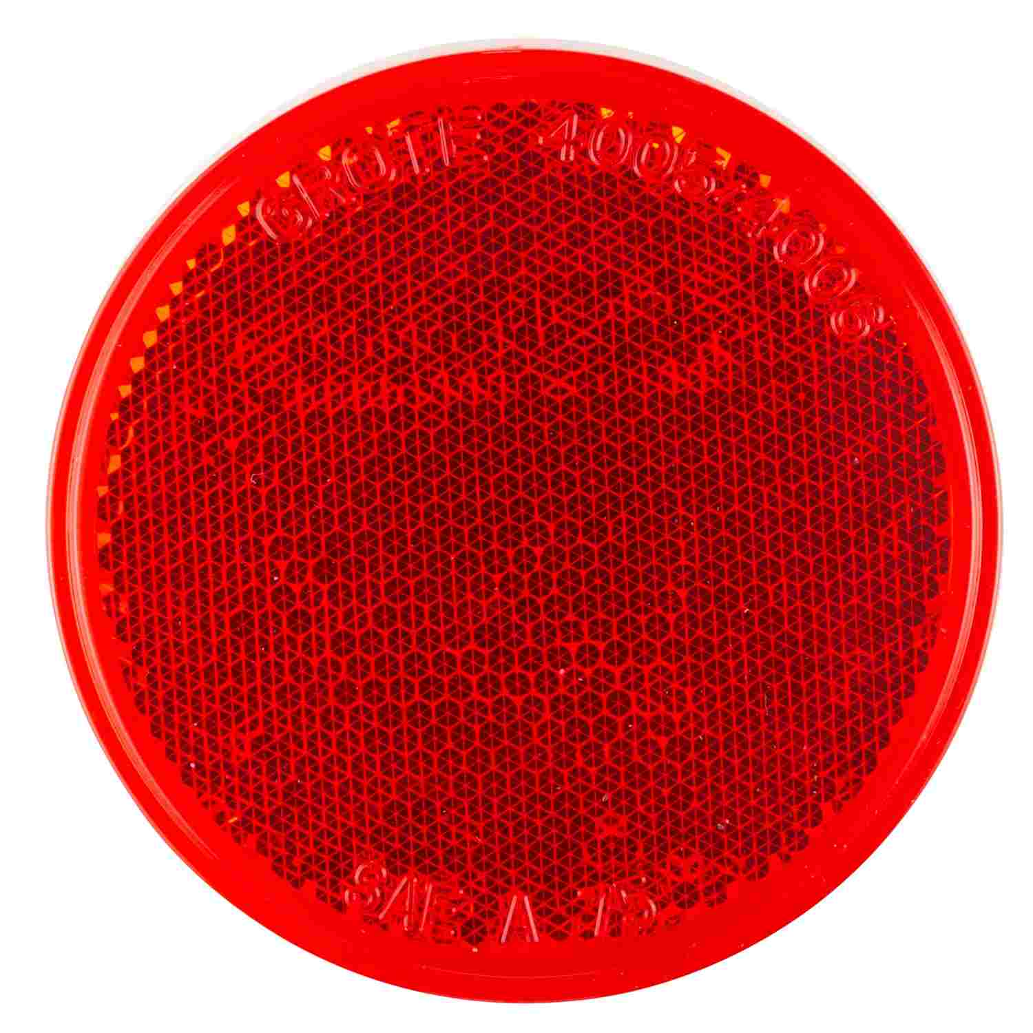 Front View of Tail Light Reflector GROTE 40052-5