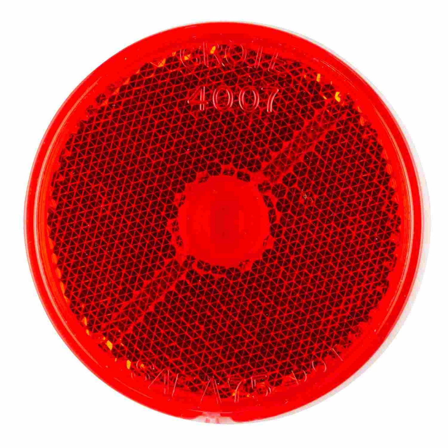 Front View of Tail Light Reflector GROTE 40072