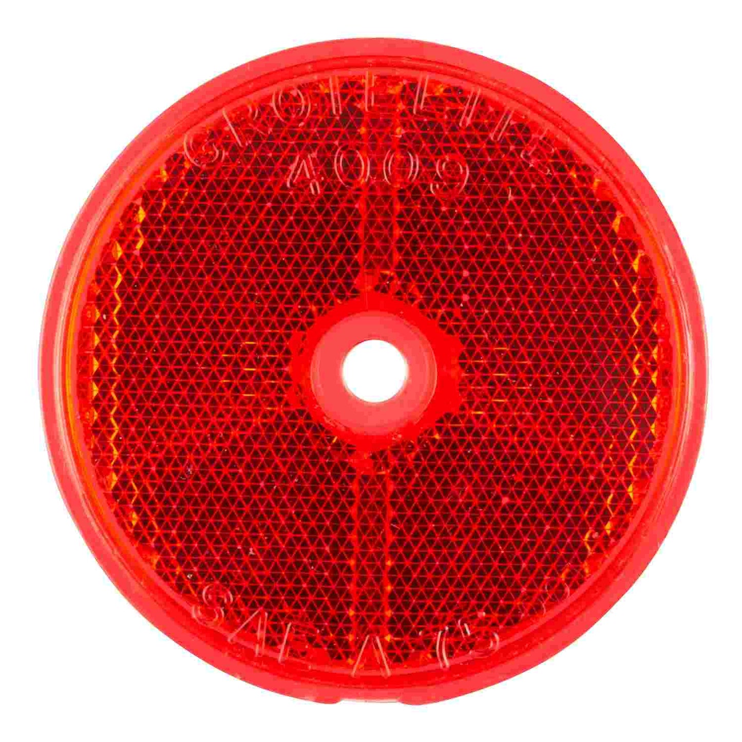 Front View of Tail Light Reflector GROTE 40092