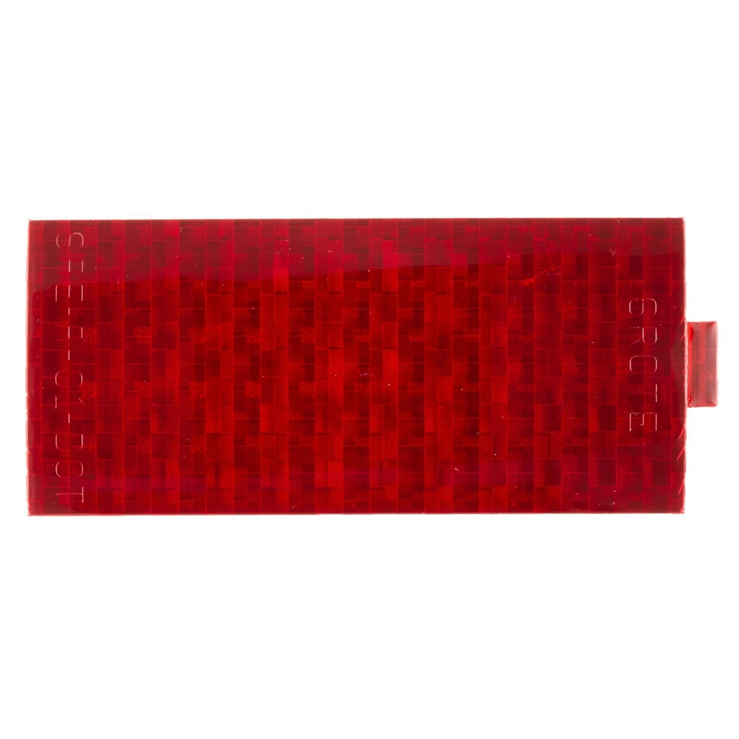 Front View of Tail Light Reflector GROTE 41152