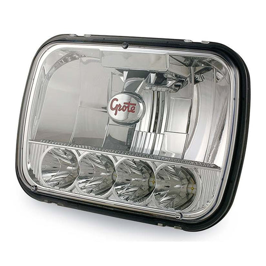 Front View of LED Headlight GROTE 90951-5