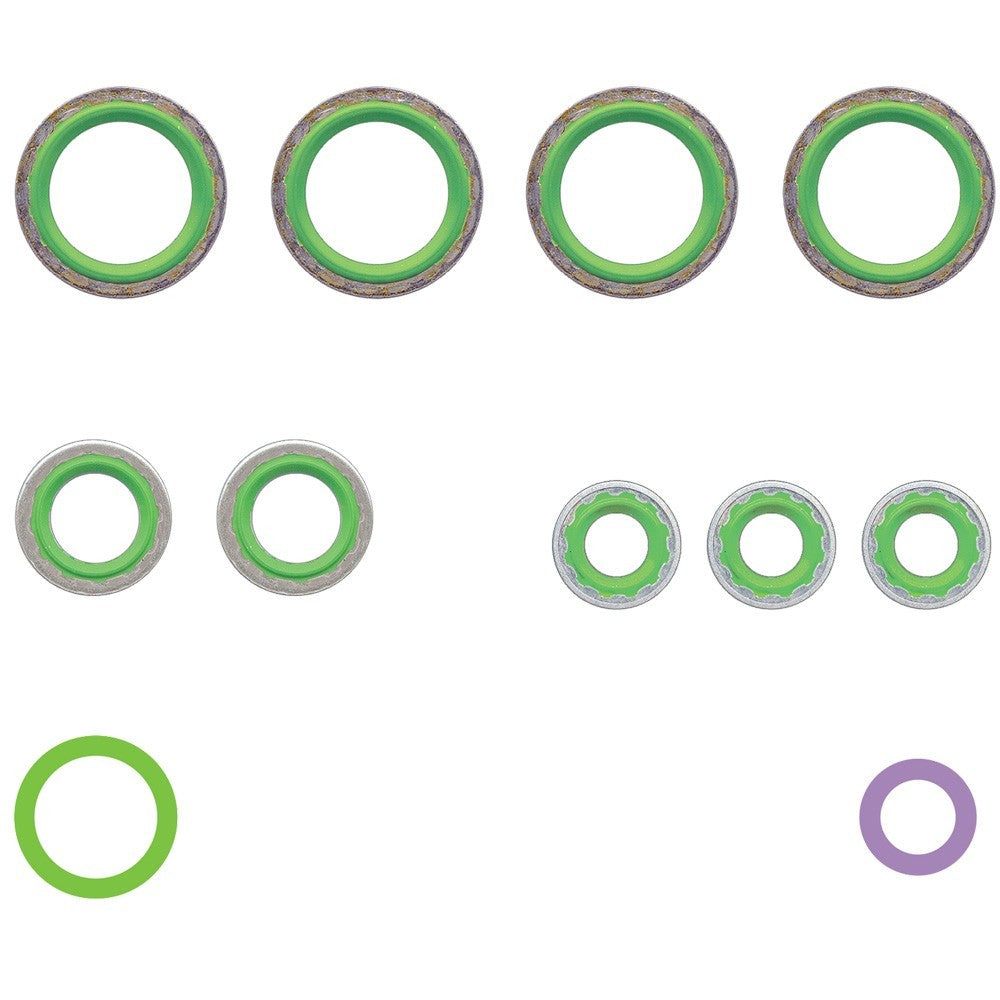 Front View of A/C System O-Ring and Gasket Kit GPD 1321395