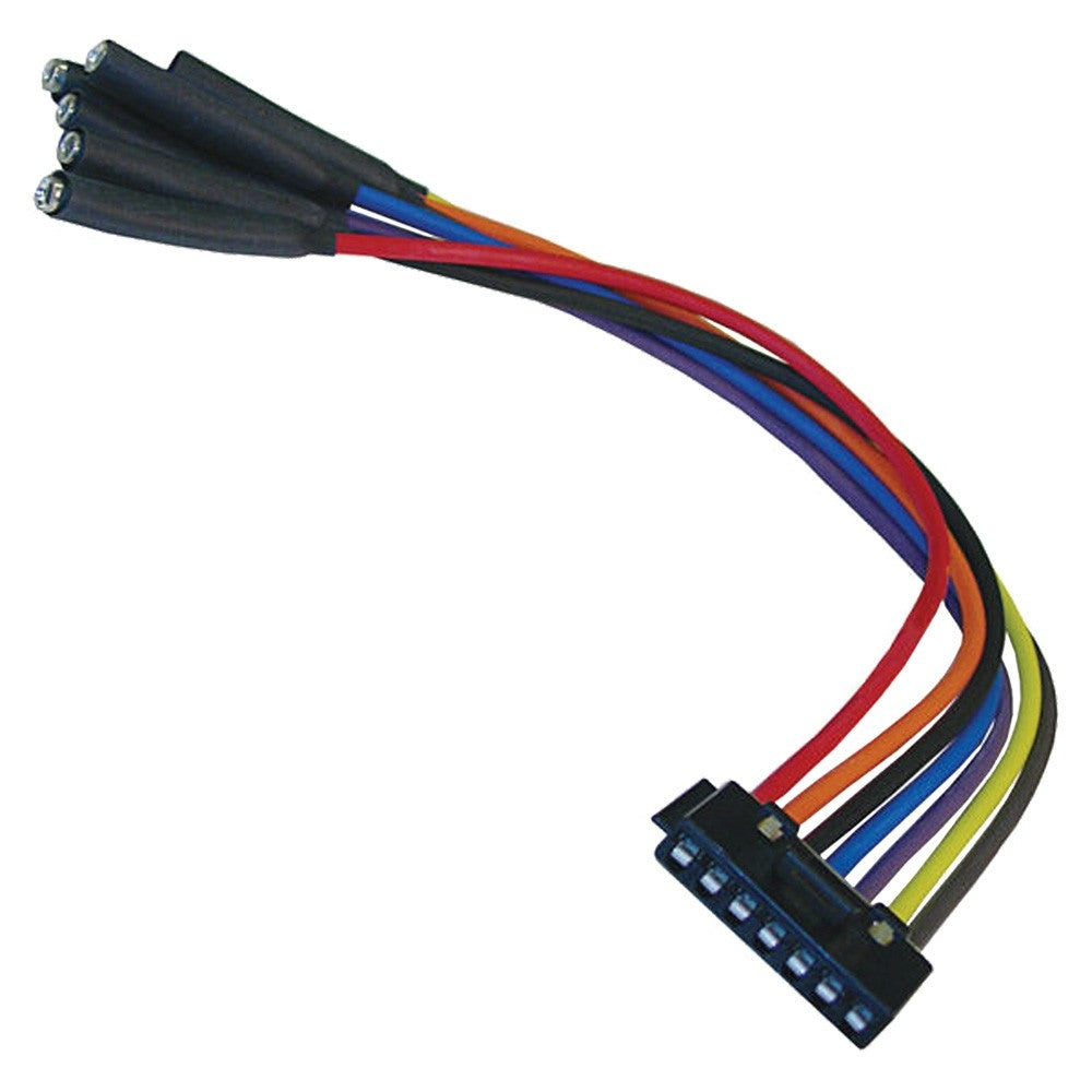 Front View of HVAC Blower Motor Resistor Harness GPD 1711755