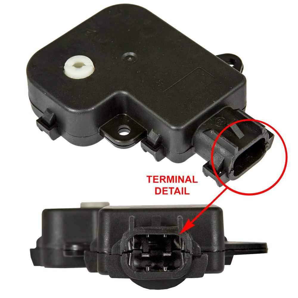 Front View of HVAC Blend Door Actuator GPD 1711892