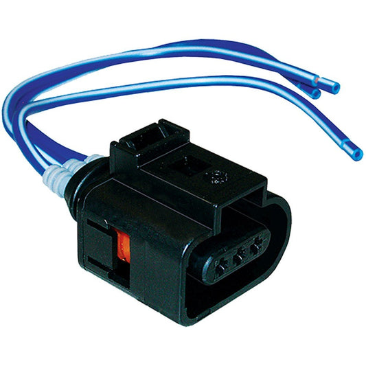 Front View of A/C Pressure Transducer Connector GPD 1711991