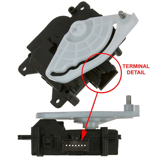 HVAC Mode Door Actuator (Mode Door Actuator) GPD 1712334 For Lexus GS300 SC430 GS430 IS300 RX300 GS400 LS400