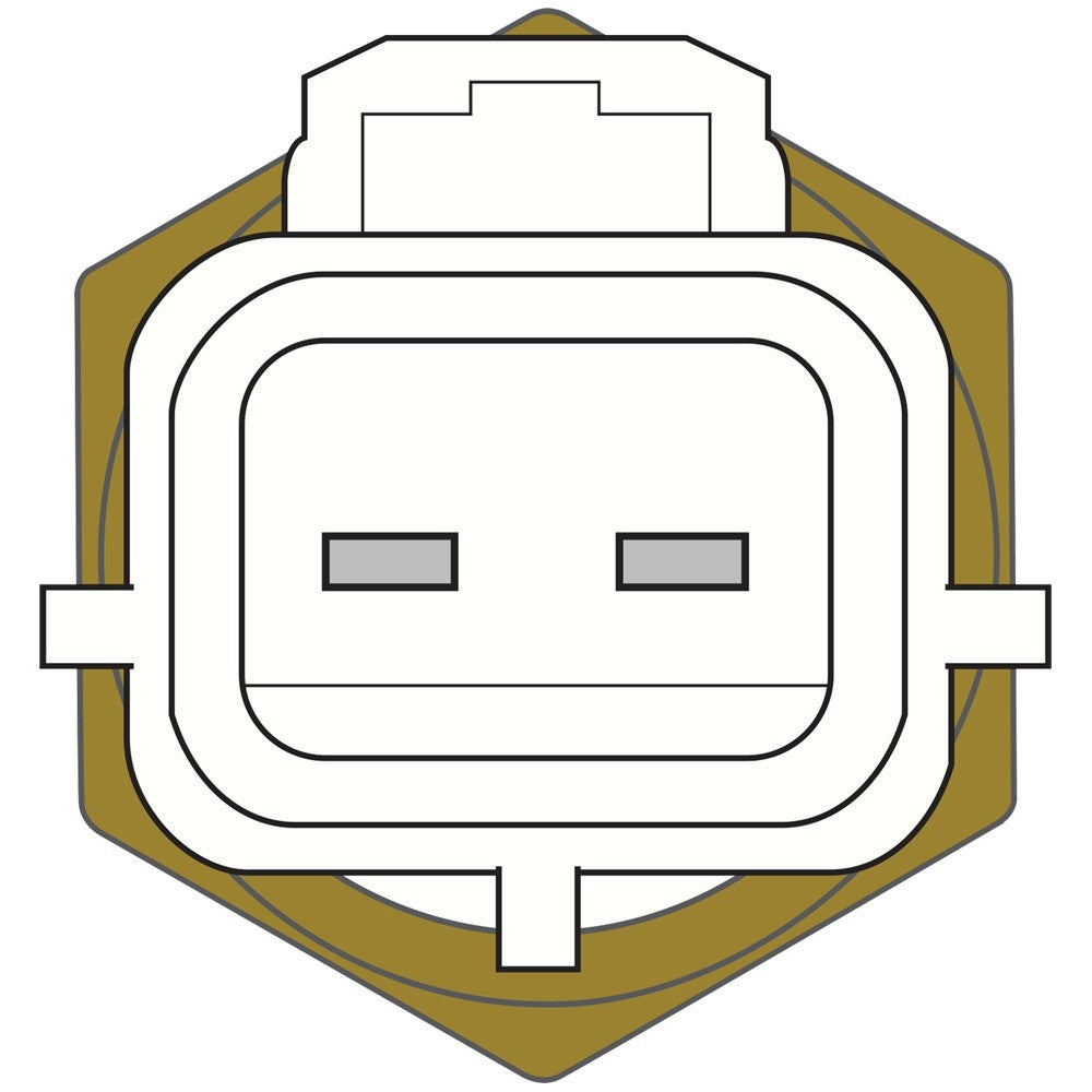 Back View of Engine Coolant Temperature Sensor GPD 1712514