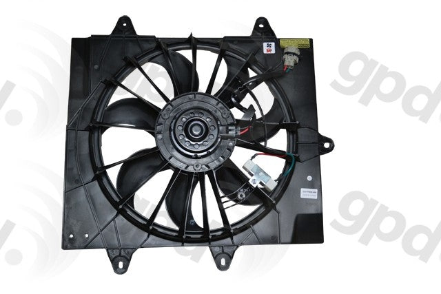 Front View of Engine Cooling Fan Assembly GPD 2811842