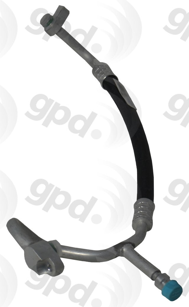 Front View of A/C Refrigerant Discharge Hose GPD 4812361