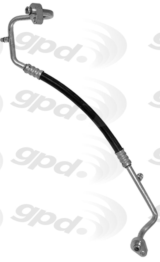 Front View of A/C Refrigerant Discharge Hose GPD 4812559