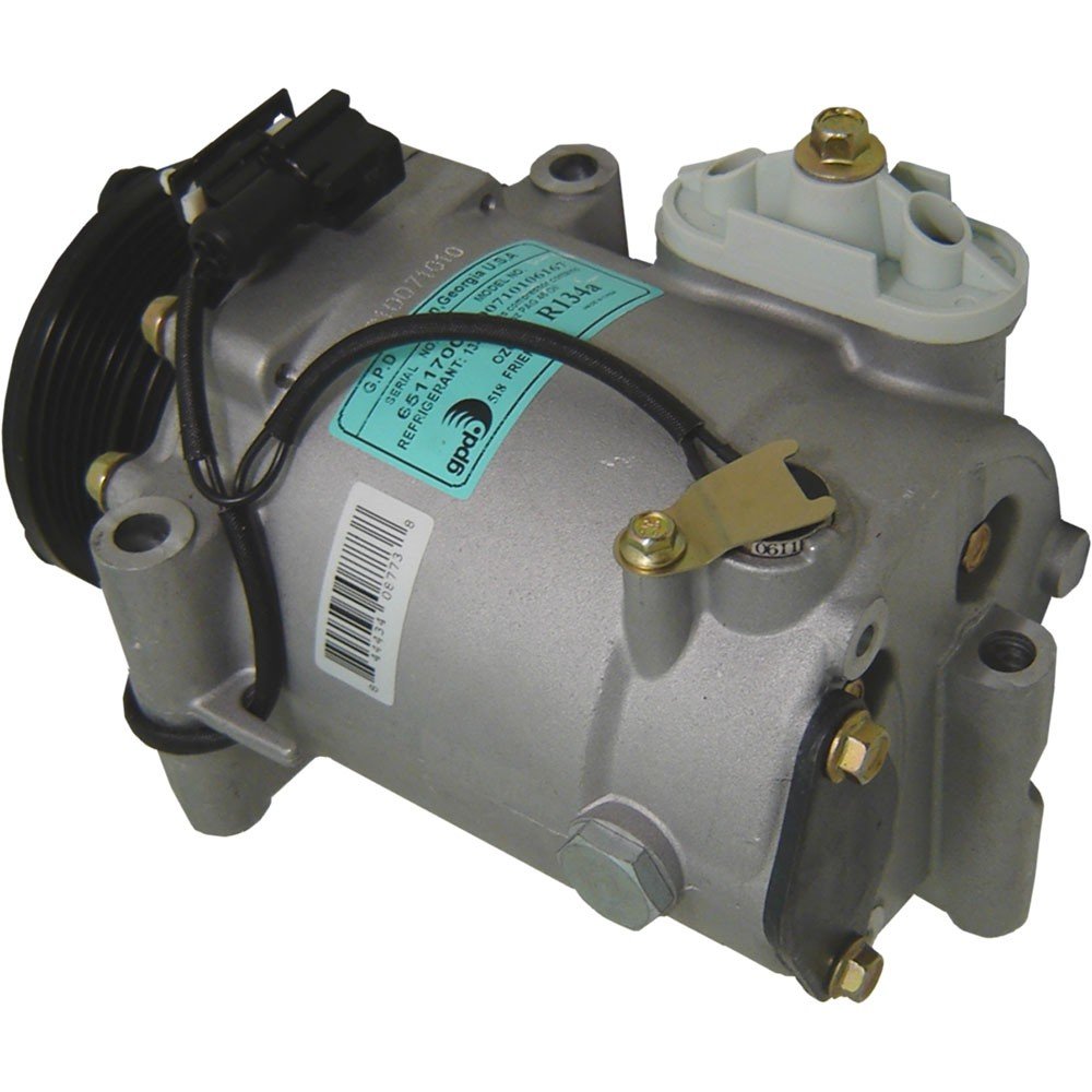 Front View of A/C Compressor GPD 6511700