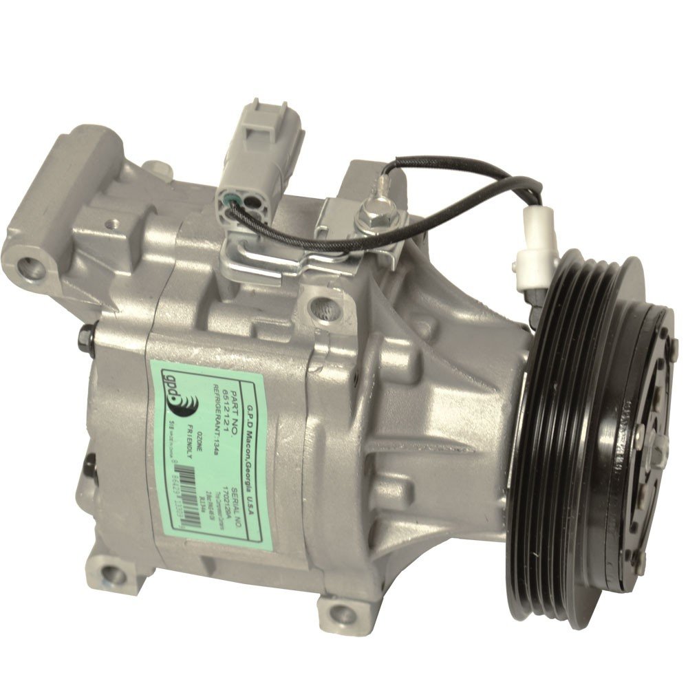 Front View of A/C Compressor GPD 6512121