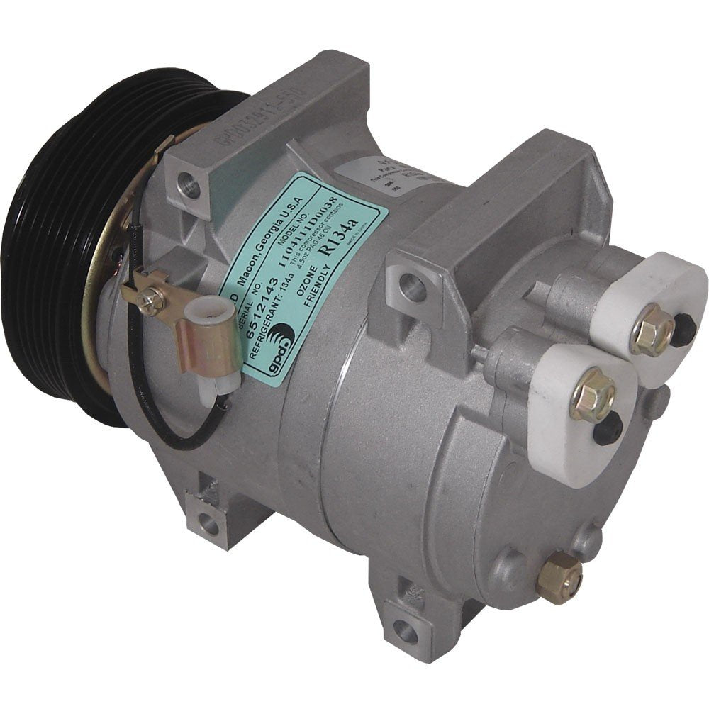 Front View of A/C Compressor GPD 6512143