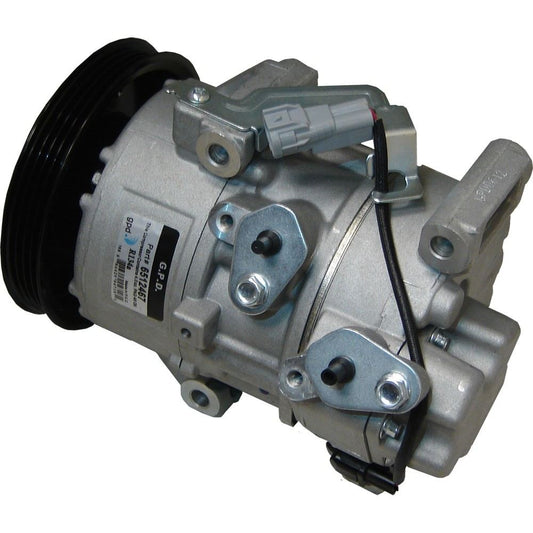 Front View of A/C Compressor GPD 6512467