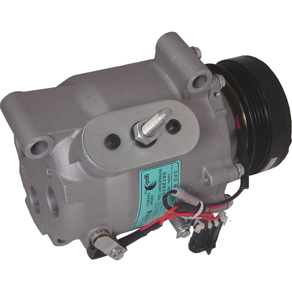 Front View of A/C Compressor GPD 6512511