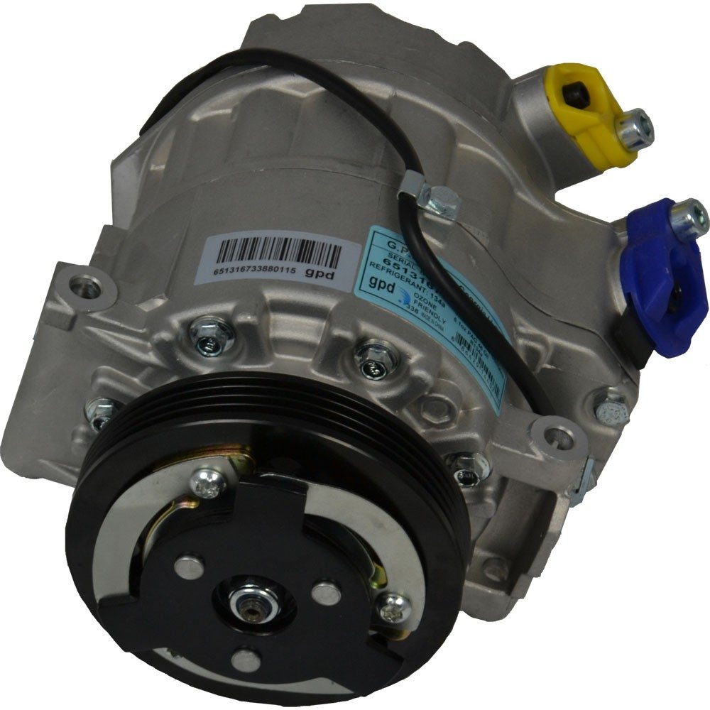 Front View of A/C Compressor GPD 6513167