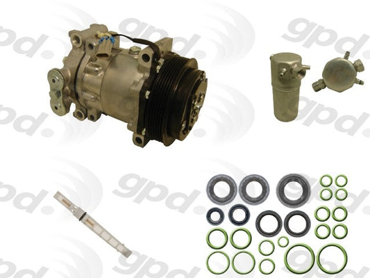 Front View of A/C Compressor and Component Kit GPD 9612767