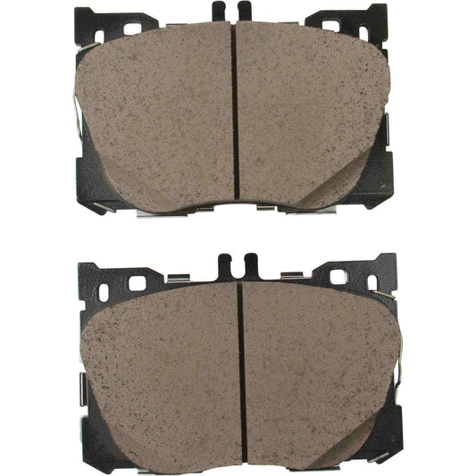 Front View of Front Disc Brake Pad Set GENUINE 0004209000