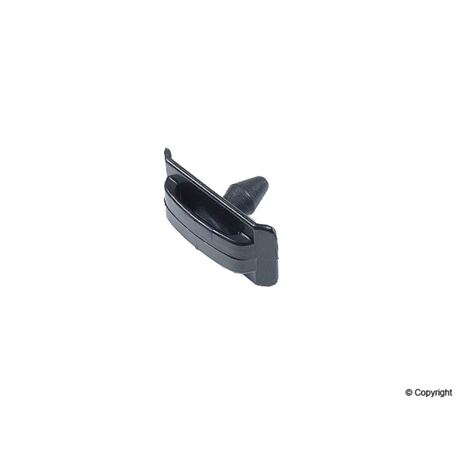 Front View of Rocker Panel Molding Retainer GENUINE 0009887581