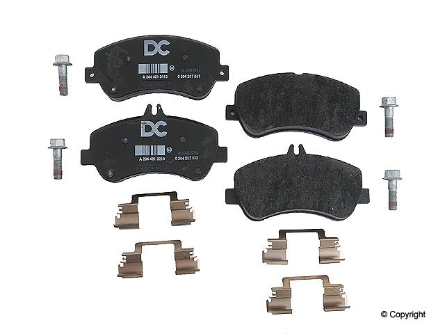 Front View of Disc Brake Pad Set GENUINE 0074207420