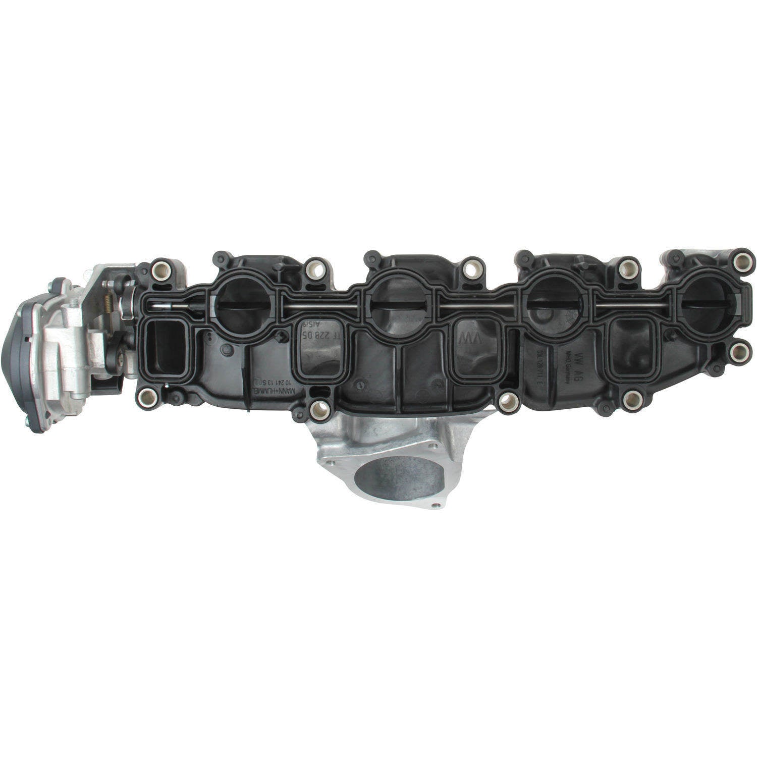 Front View of Engine Intake Manifold GENUINE 03L129711E